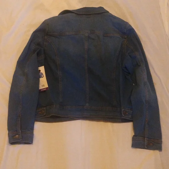 NWT Social Standard by Sanctuary Women's Jean Jacket Size:XXL - Picture 7 of 11